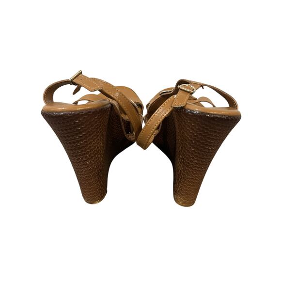 Contesa Studded Strappy Wedges Women's size 9.5 - Picture 4 of 7